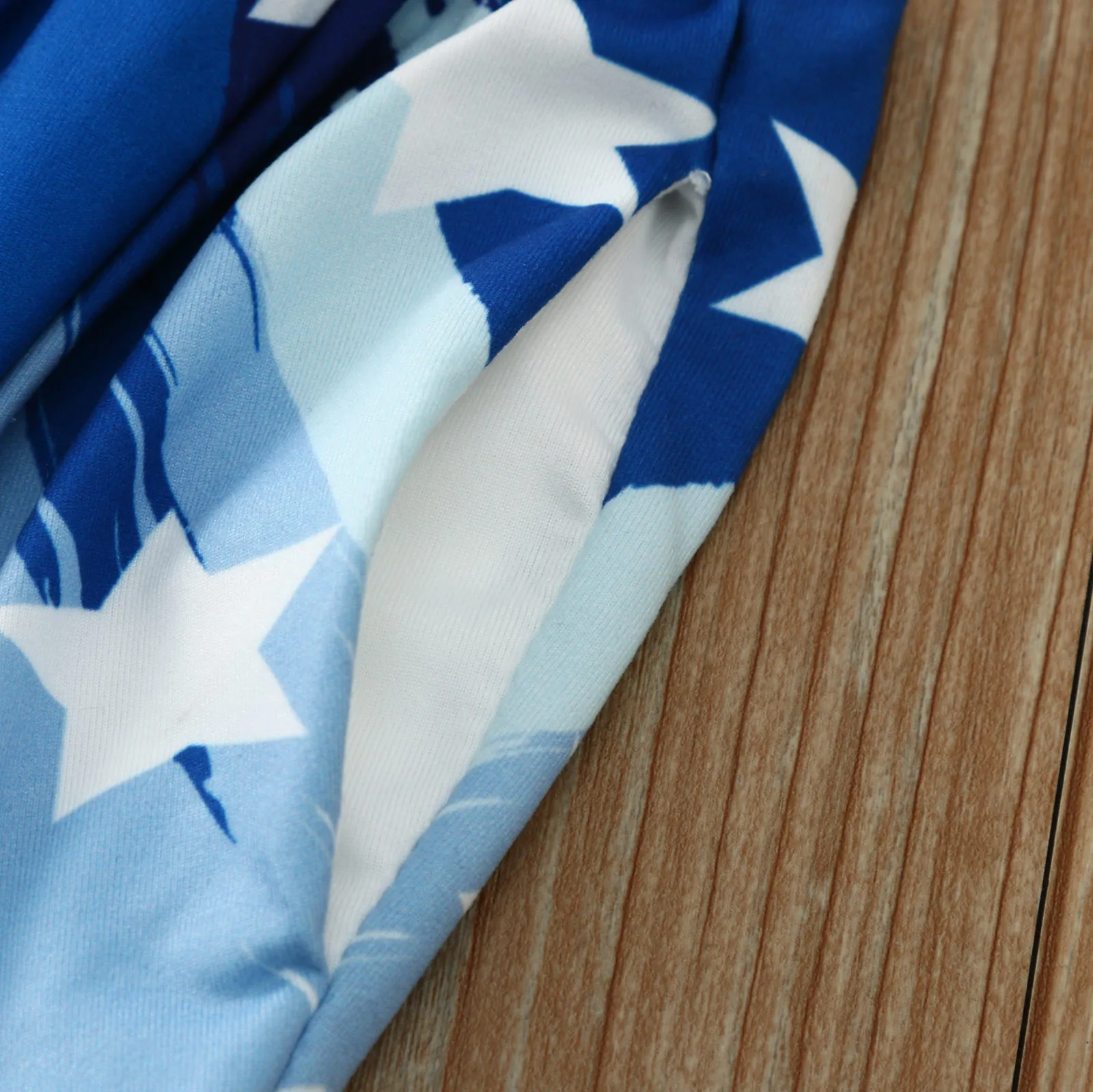 Детский комбинезон для девочек детская одежда на День Независимости с принтом в