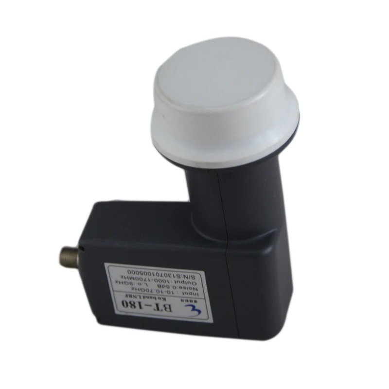 Одноканальный КУ диапазон LNB водонепроницаемый хорошая цена серого цвета смещенная антенна тарелка для Smart TV спутникового приемника MINI Digital on.