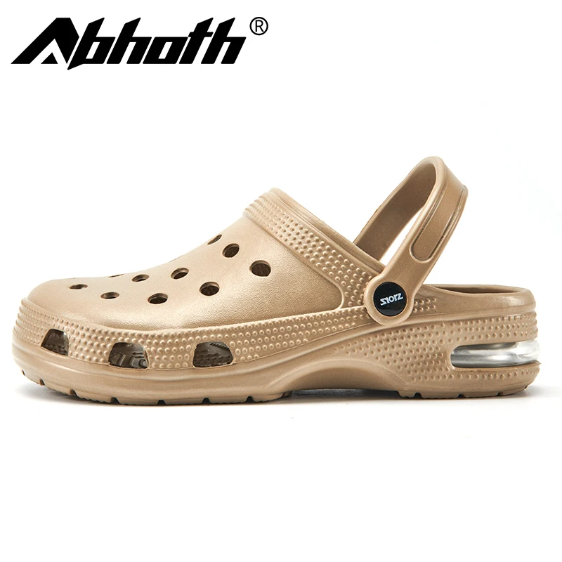 Abhoth air cushion Sandals Summer Breathable Men's sneakers Non-slip Garden beach shoes Outside Waterproof men's slippers 47