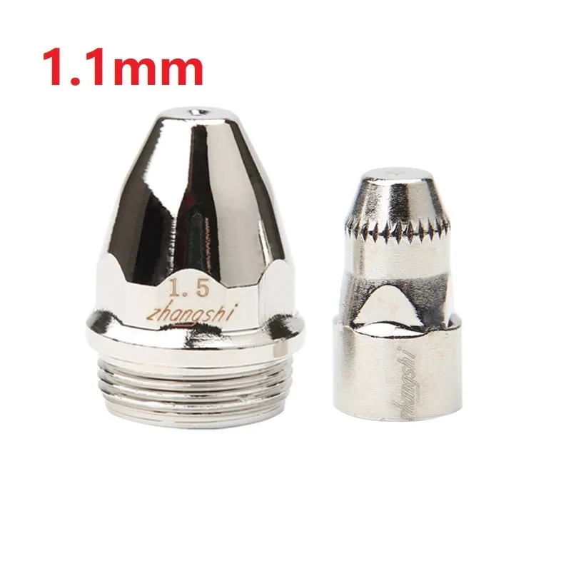 

Corrosion Resistance Electrode Nozzle 1 Set 1.1mm/1.3mm/1.5mm/1.7mm 100A