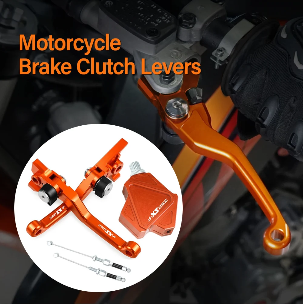 

Motorcycle Universal Carbon Fiber Brake Clutch Lever Easy System For 350 SXF 350SXF 2014 2015 2016 2017 2018 2019 2020 2021 2022