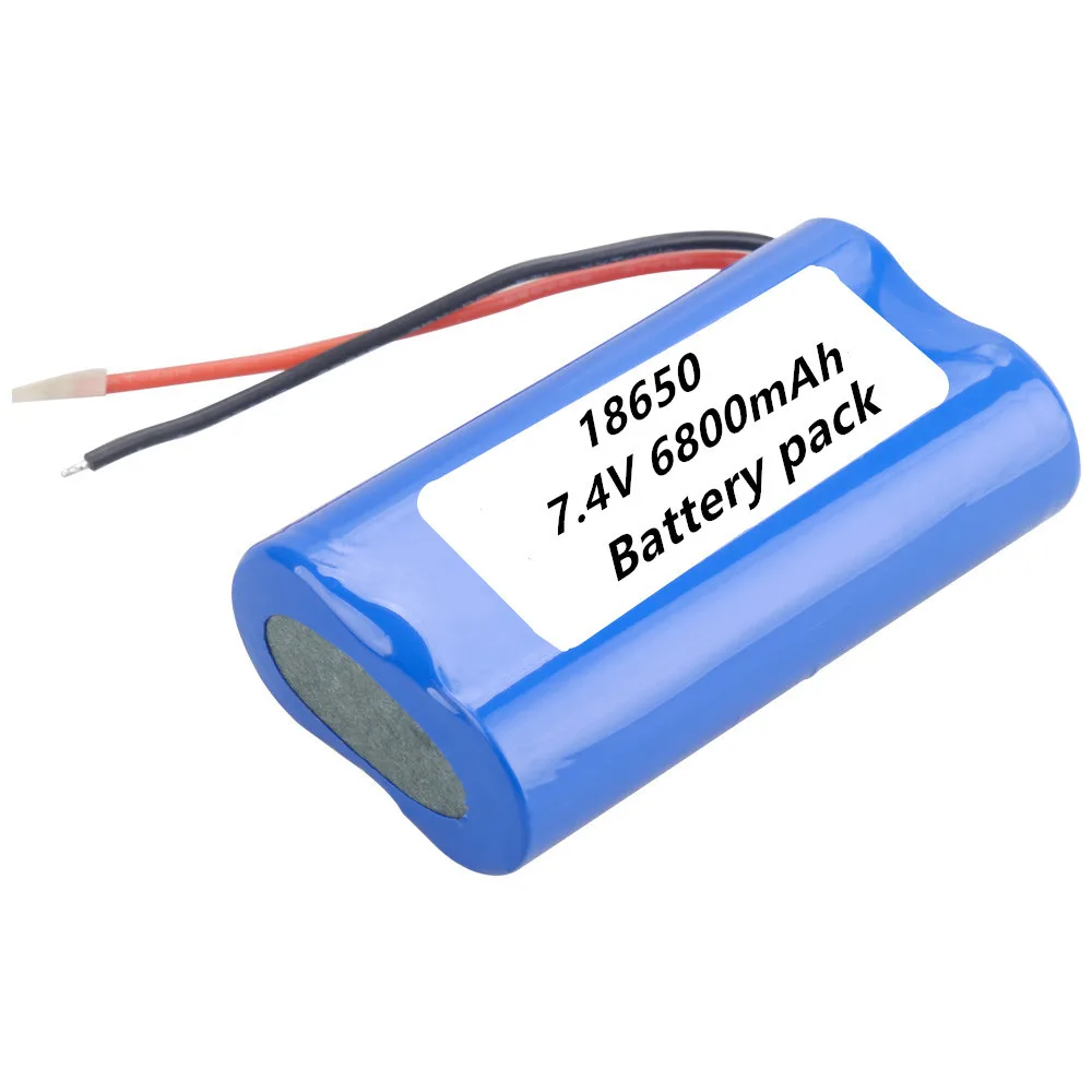

18650 7.4V 6800mAh Li-ion rechargeable battery with PCB protection board