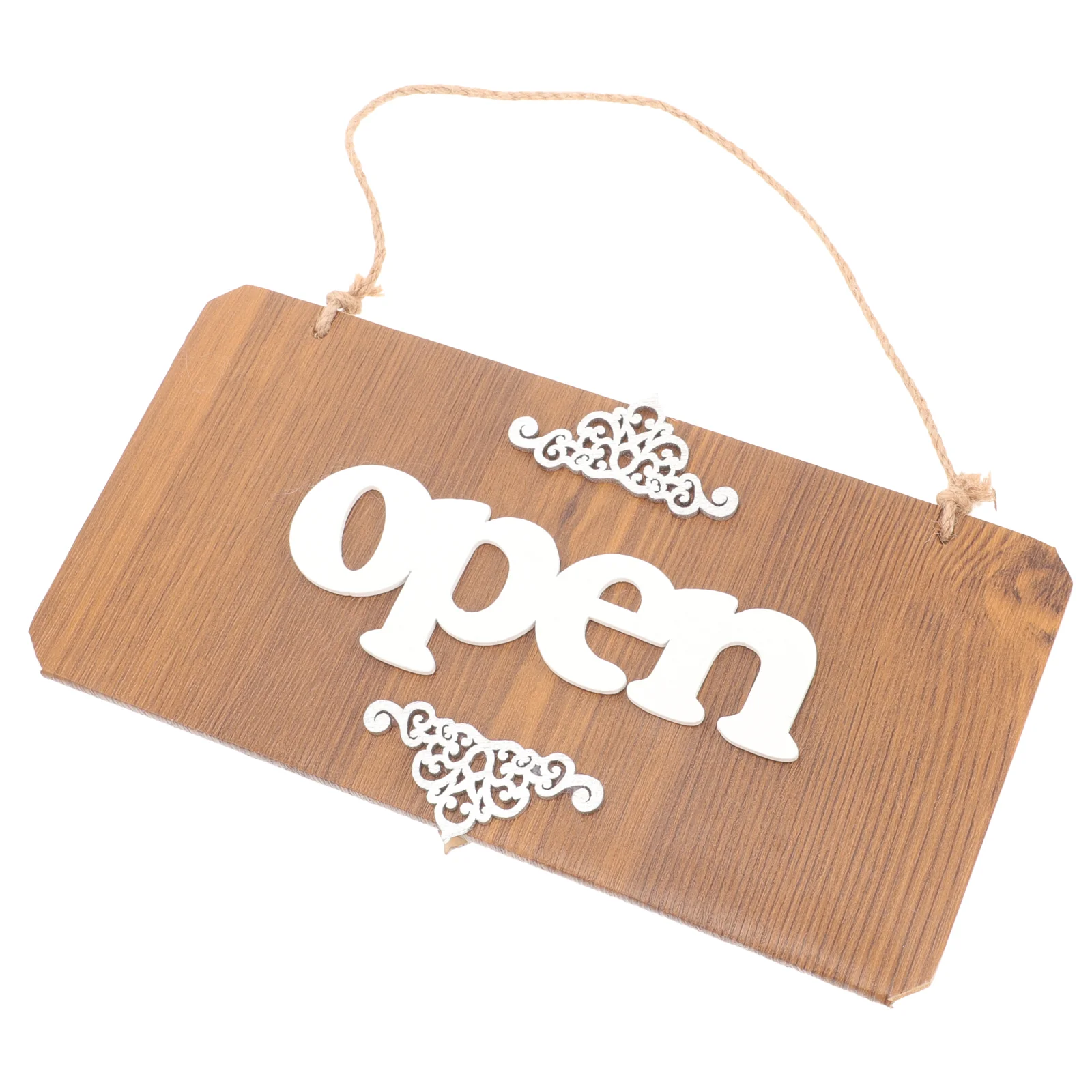 

Open Closed Sign for Business Double Sided Door Sign Hanging Pendant Wooden Door Sign Decor