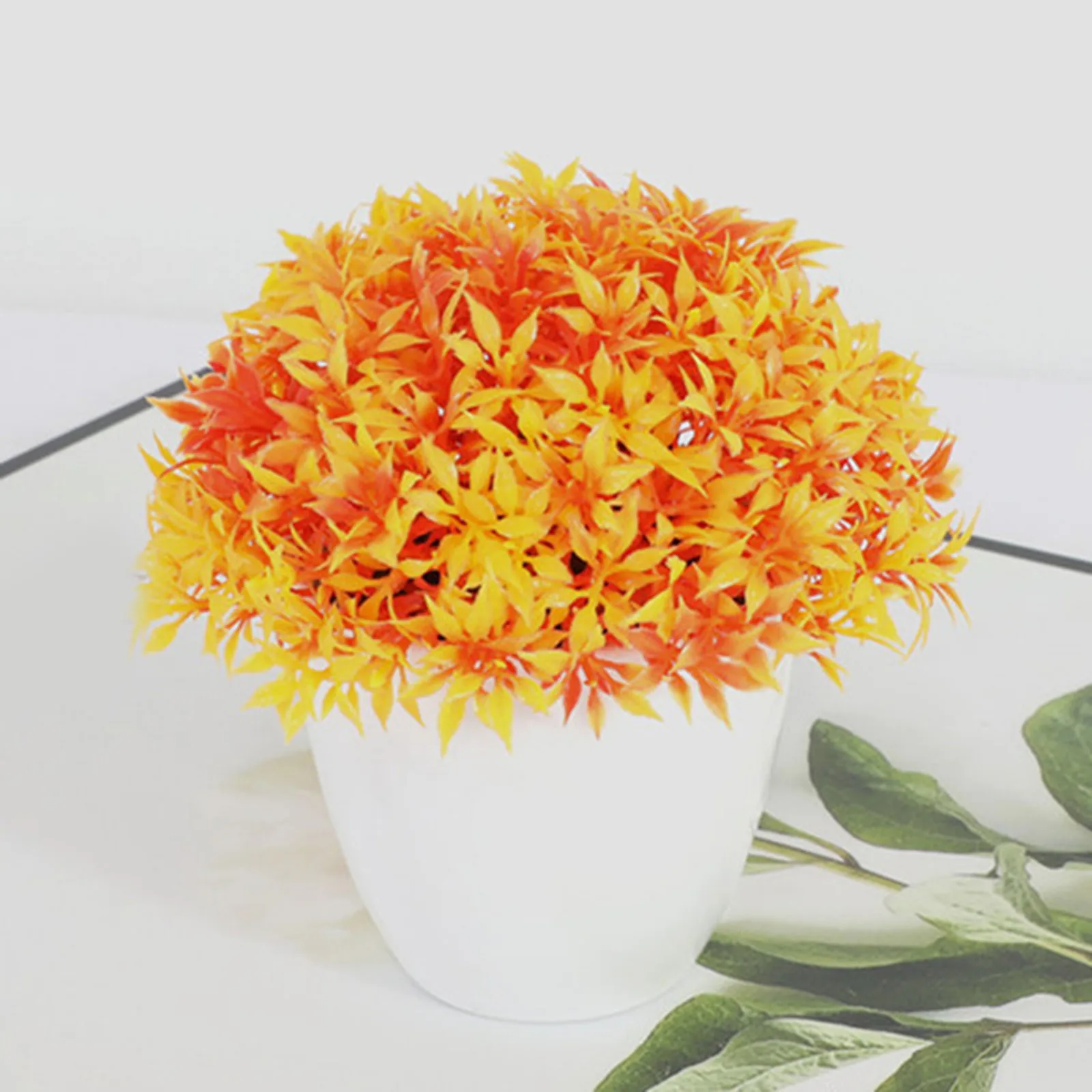 Искусственный центральный элемент в горшке декоративные мини-кустарники для