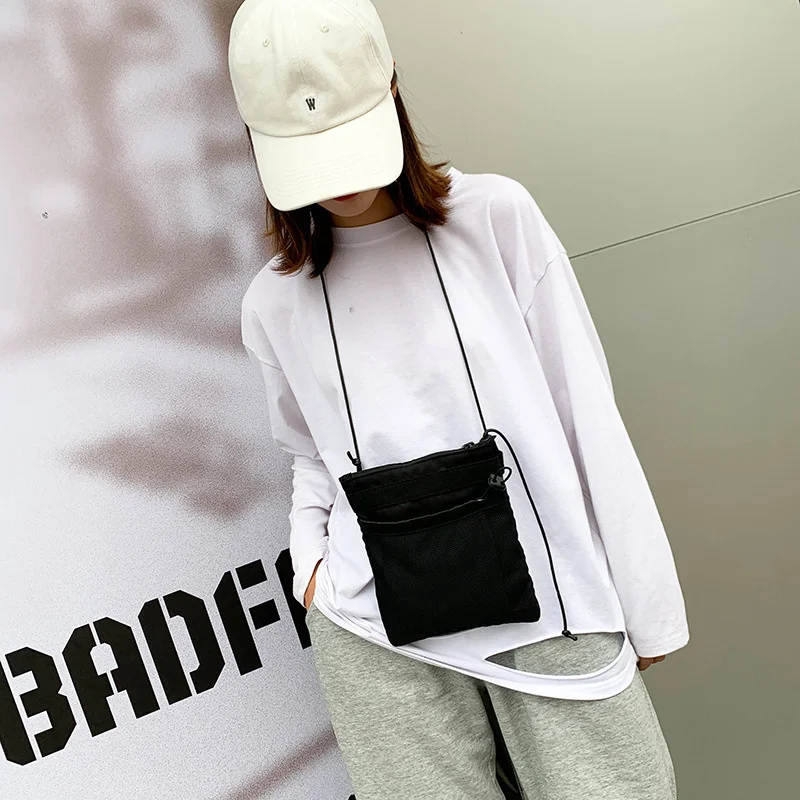 

Mini Shoulder Bag Female Simple Fashion Brand Casual All-match Shoulder Bag Mini Bag Female Phone Bag Couple Messenger Bag