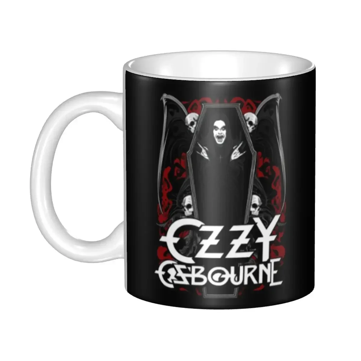 

Кофейная кружка Ozzy Осборн, сделай сам, сделанная на заказ, британская тяжелая металлическая керамическая кружка для рок-музыки, певицы, креативный подарок