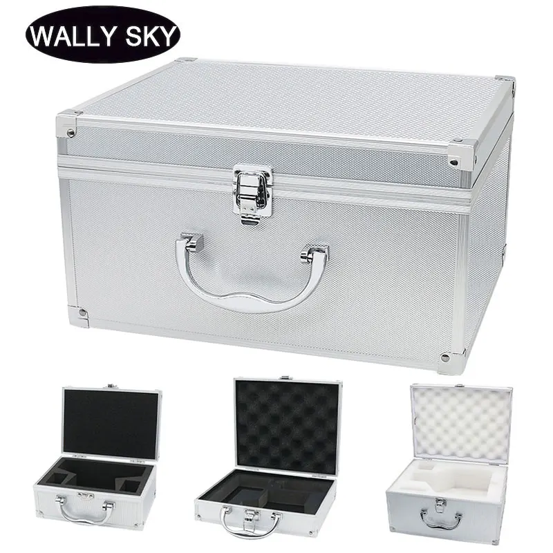 

Aluminium Alloy Case Portable Tool Box for Helmet Dental Loupe Binocular Magnifier Headlight Storage Case Suitcase Metal Box