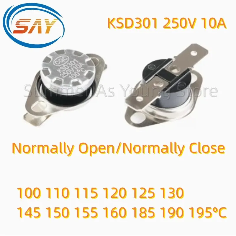 

Термовыключатель KSD301 250В 10A