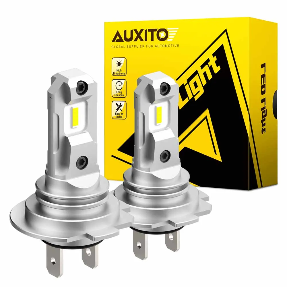 

2PCS 12000Lm H7 LED Canbus Headlamps Bulbs 6500K Anti-Hyperflash No Error Led Lamp Car CSP Light White Auto Headlights Bulb 12V