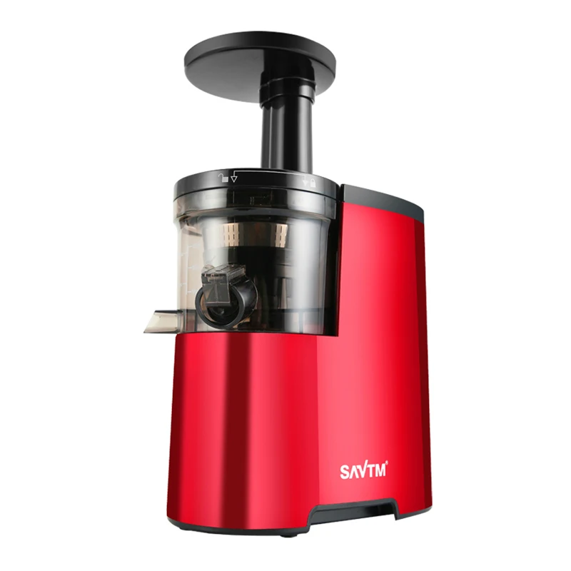 

SAVTM Household Juicer Slag and Juice Separation Automatic Orange Juicer Slow Juicer Machine Electric Soy Milk Maker Extractor