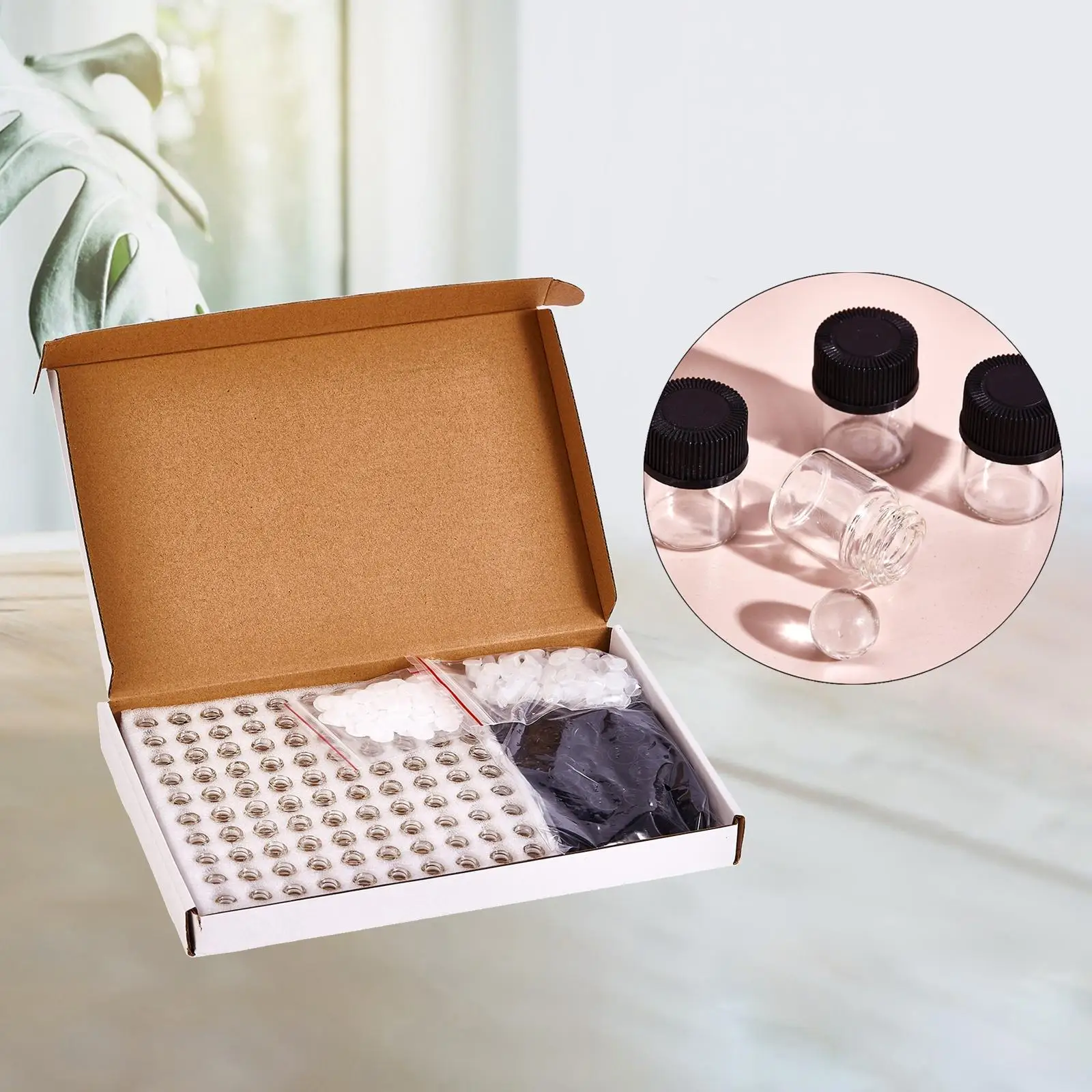 100 шт. бутылочки для эфирного масла 2 мл