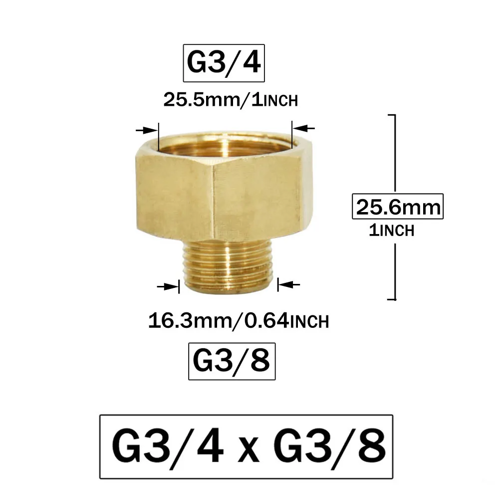 

Соединитель для садовой воды WYZXM латунный G1/2 G3/4