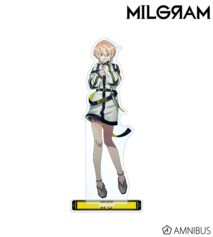 Фото Игра MILGRAM, акриловая кукла-подставка, аниме Haruka Sakurai Es Yuno Kashiki Futa Kajiyama, фигурка, модель, тарелка, игрушка для косплея в подарок 15 см №3