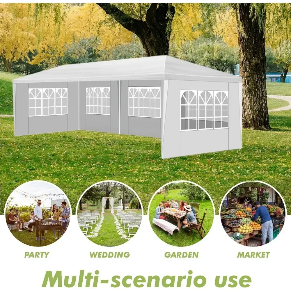 Pavilion 10x30 футов наружная белая фотопалатка навес для свадебной палатки