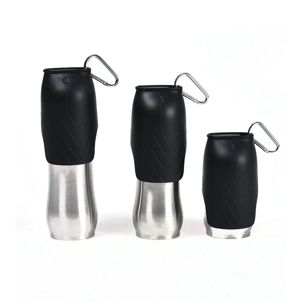 

LEEDOAR Stainless Dog Water Bottle Dog Travel Bottle Multifunctional Water Cups Pet Outdoor Steel Outdoor Cups Portable Drinking