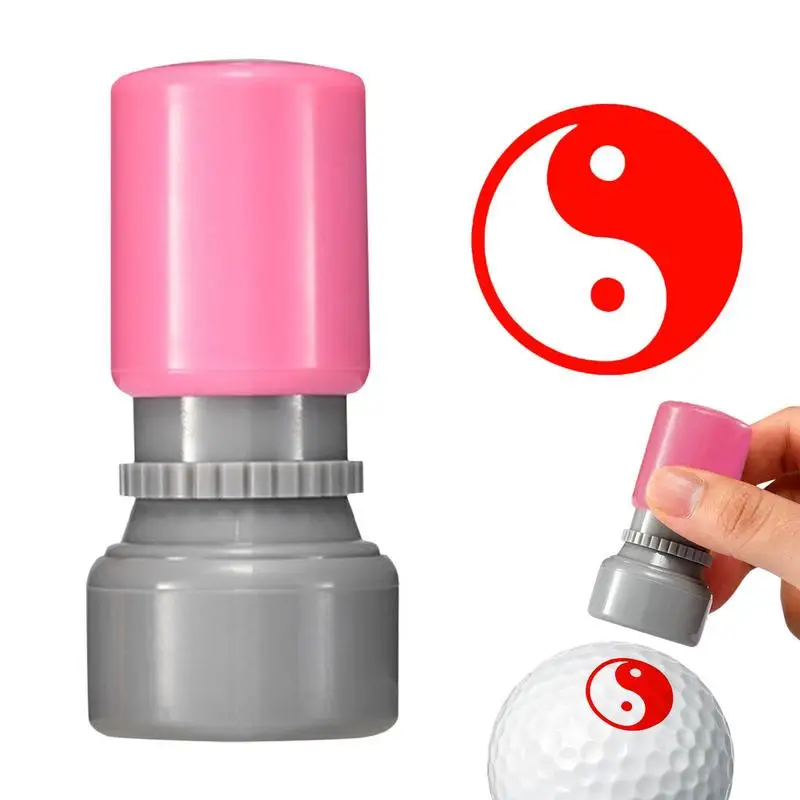 

Ball Stamp Golf Ball Identity Marker Waterproof And Quick Drying Ball Marker Golf Ball Stencil Marking Tool For Golfer Present