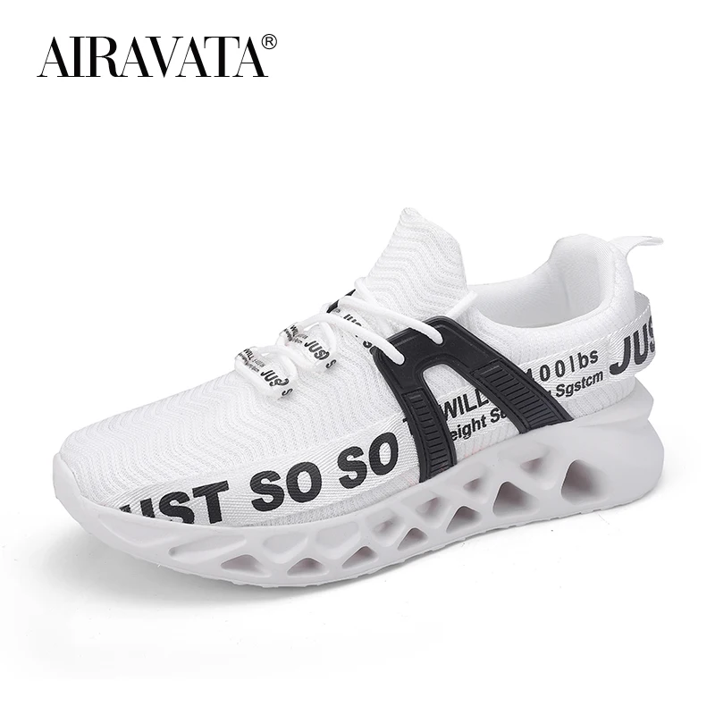 Couple Sneakers Men Running Shoes Fashion Breathable Outdoor Sports Shoes Soft Thick Bottom Athletic Women Sneakers Dropshipping