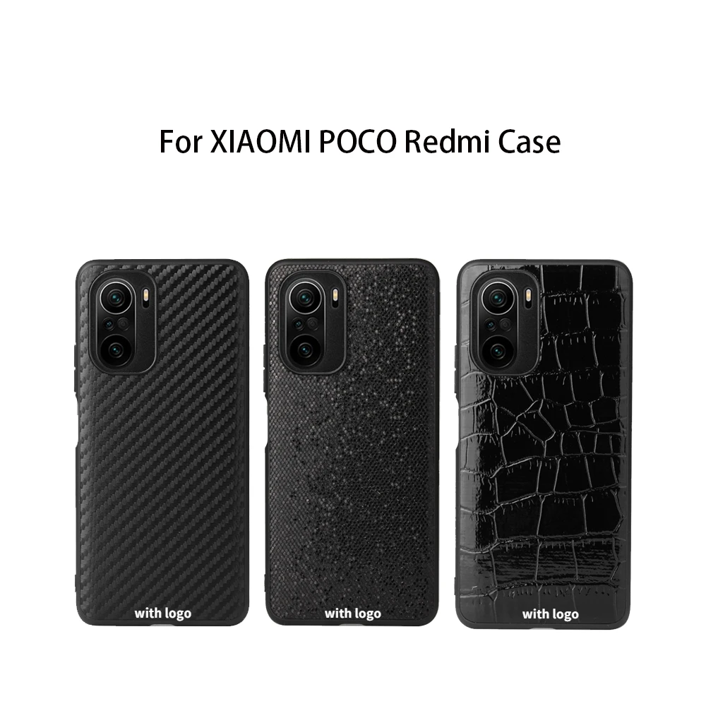 

Чехлы для Xiaomi Mi Redmi Note 8 POCO F3 K40 Mi Mix4 Note10 Poco F2 Pro Mi11 Pro, роскошный чехол из углеродного волокна и кожи, чехол для телефона