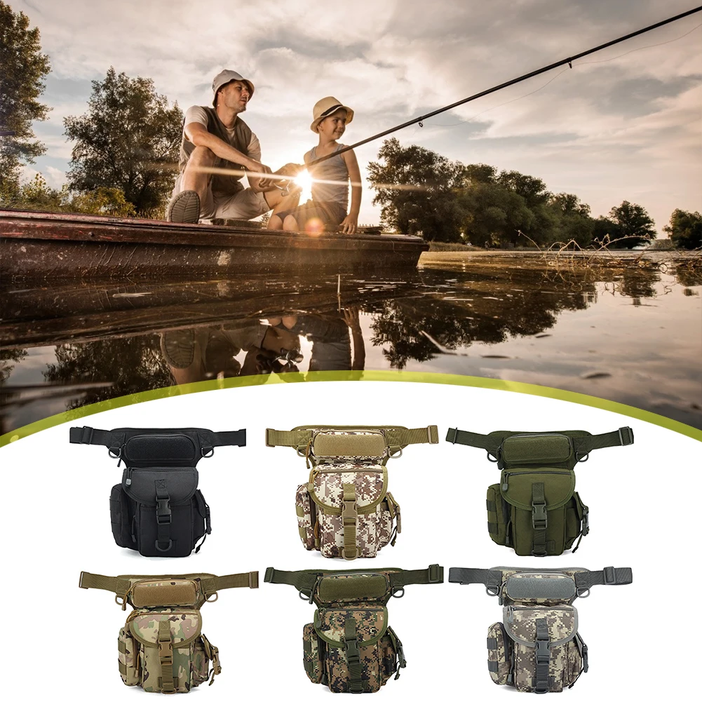 

Outdoor Sports Cycling Camping Waist Pack Thigh Drop Leg Bag Outdoor Waterproof Waist Pack Molle Pouch Cycling Accessories