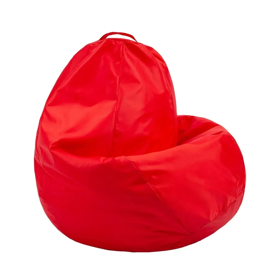 Chair &quotpear"/chair Oxford bag without filler kreslo-puff Red |