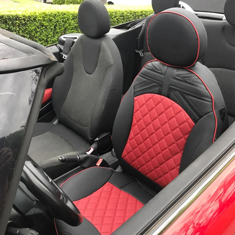 Custom Car Seat Covers For Mini Cooper R56 R55 F54 CLUBMAN R50 R53 ...