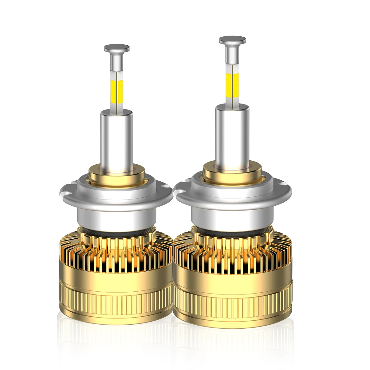 

Светодиодные Лампы Для Фар 360°, 96 Вт, Пара, 6000K, Совместимые С HID, H1, D, H11, 9012, 9005, 9006, H7
