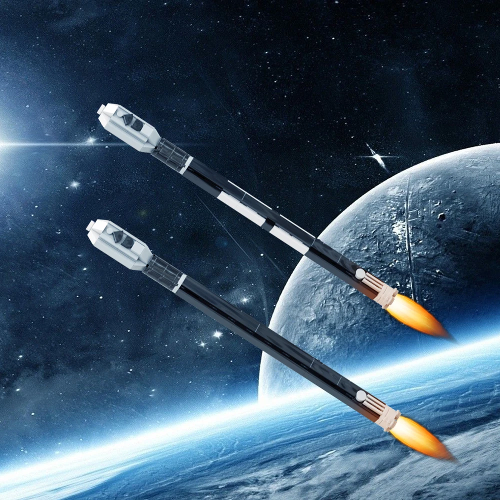 

Конструктор MOC Space Firefly Alpha Rocket, набор строительных блоков, американский спутник Mars Launch Explore, детская игрушка, подарок на Рождество