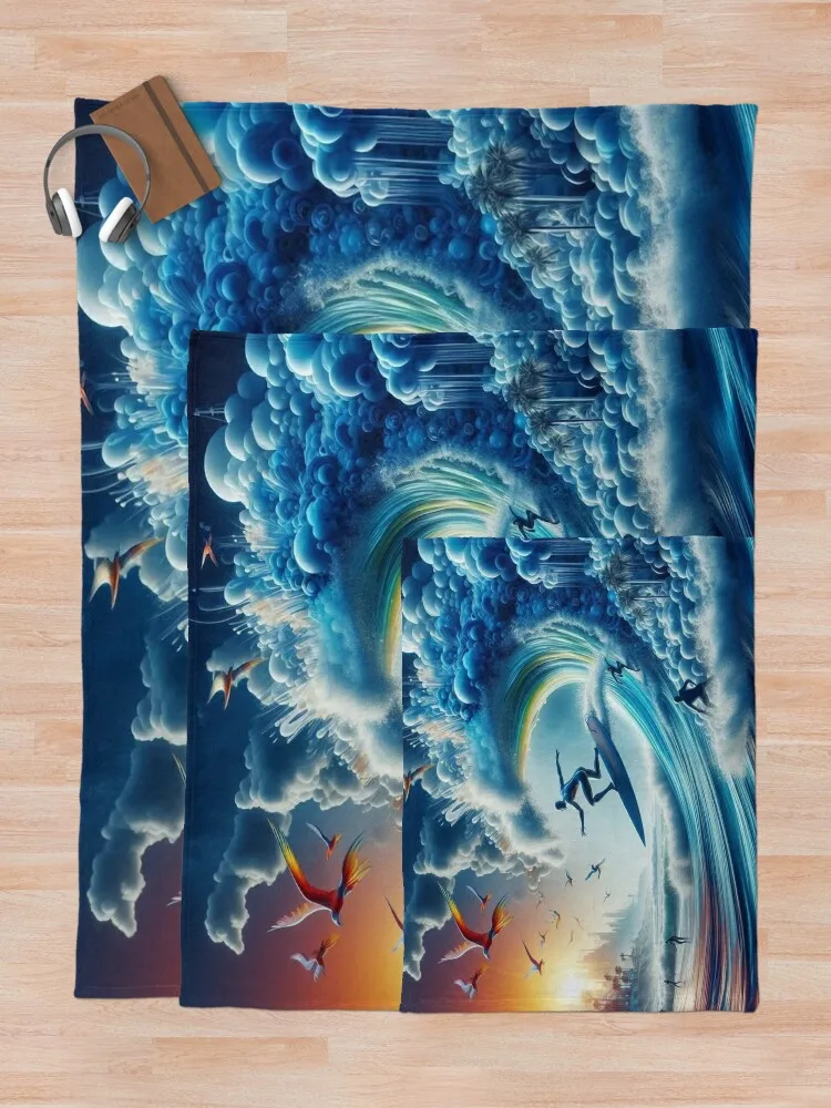 Серфинг волны море океан солнце спорт плавание доска отдых сенсация адреналин