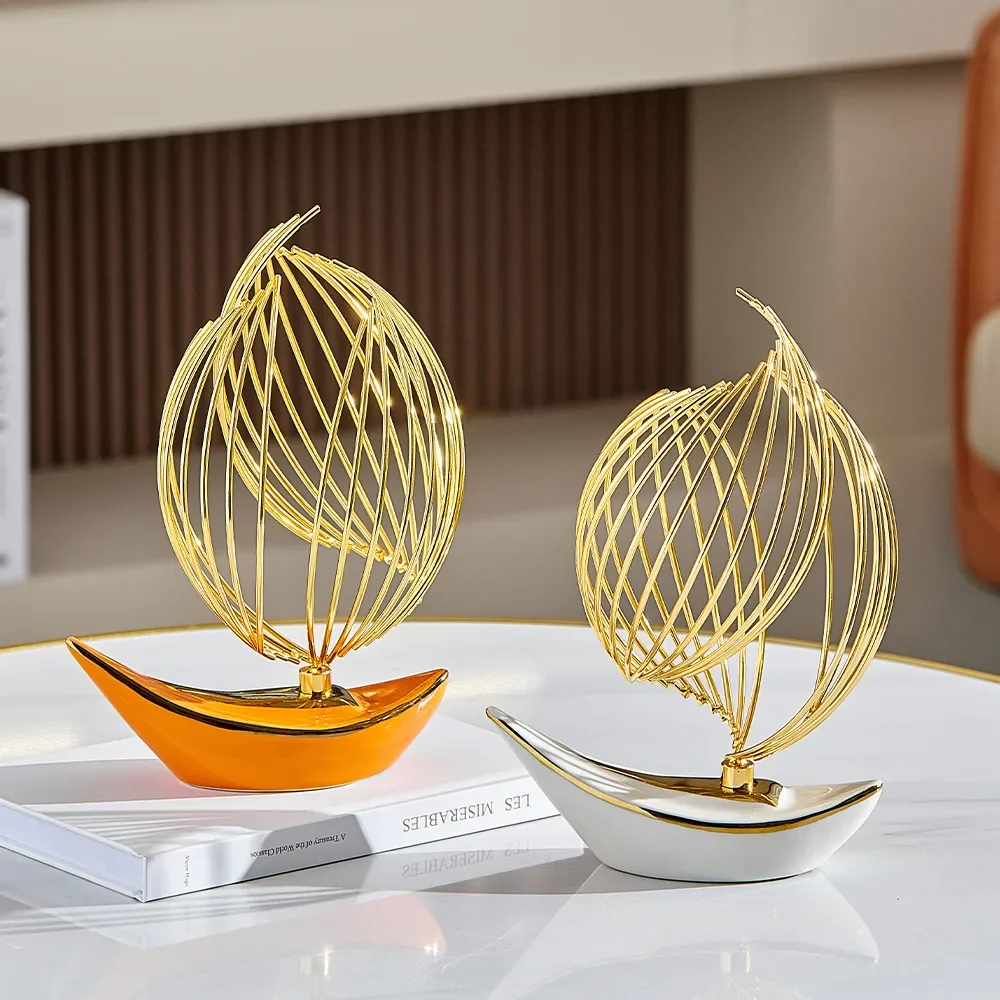 Украшения с парусником аксессуары для украшения дома стола гладкий парусник