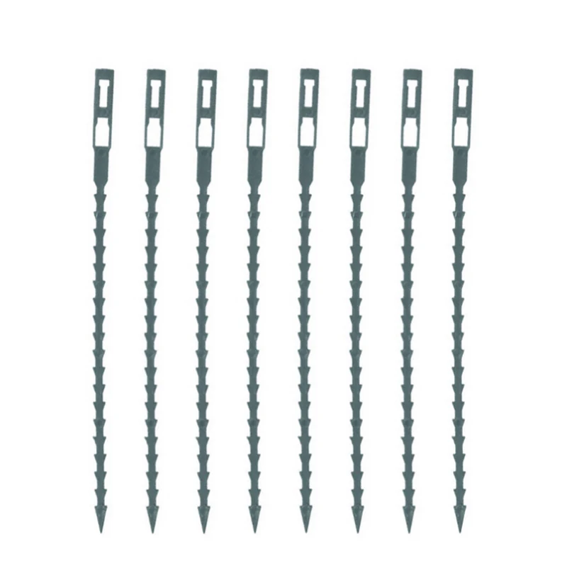 

50Pcs Cable Tie Self-locking Plastic Wire Cable Zip Ties Green Fastening Ring Multi Purpose Fish Bone Garden Binding Cable Tie