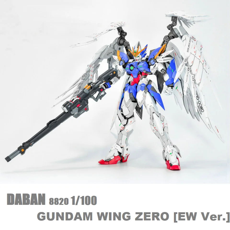 

DABAN 8820 MG 1/100 Wing ZERO EW Ver. Mobile Suit Assemble Model Kits Action Figures Plastic Model Toys