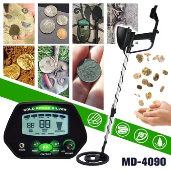 MD-4090 Professional Metal Detector Underground Gold Detector High Accuracy Metal Finder Waterproof Search Coil Seeker Treasure 4