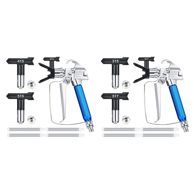 

8 Pieces Airless Paint Sprayer For Airless Spraying Machine Paint Accessories Parts Kits 515/415