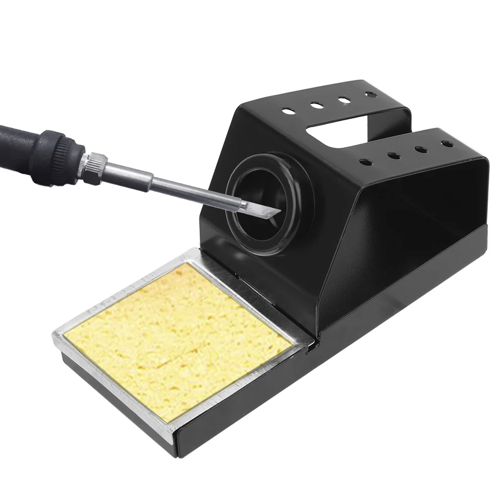 

Metal Electric Soldering Irons Station Rework Solder Bracket Welding Tools High Temperature Resistance 936 Soldering Iron Stand