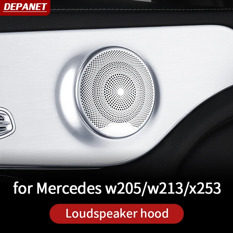 

Door Horn cover for Mercedes C W205 2020-2021 E W213 glc X253amg interior accessories