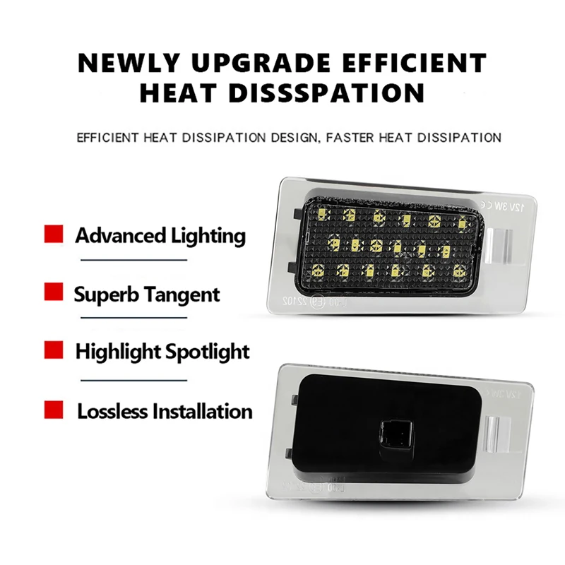 2 шт. для Hyundai I30 Elantra Kia Ceed задний номерной знак лампы освещения Accent Cerato KX3