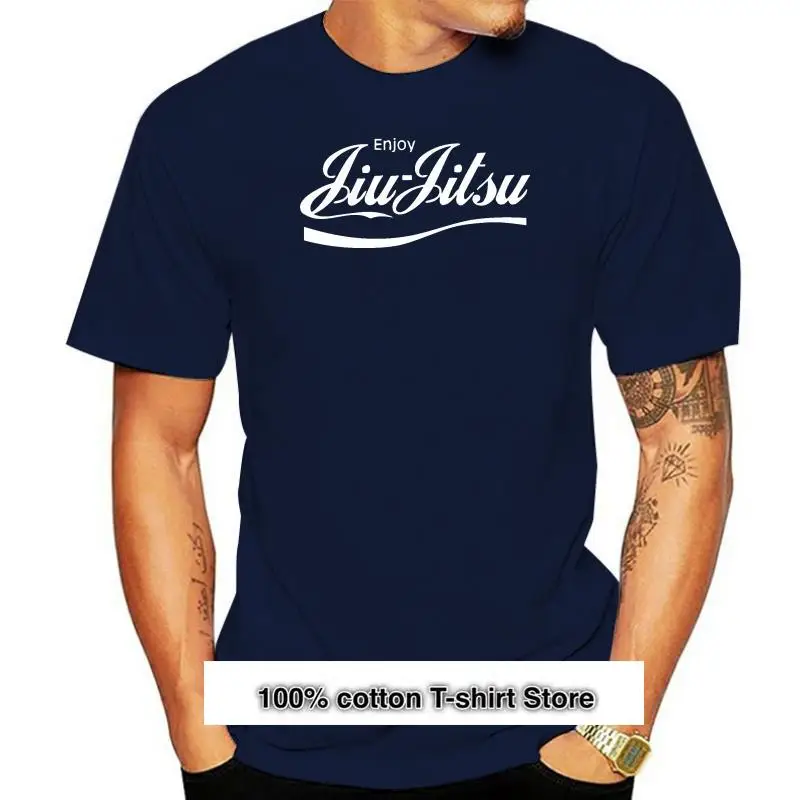 Camiseta básica de Jiu Jitsu para adultos y niñas, ropa de cuello...