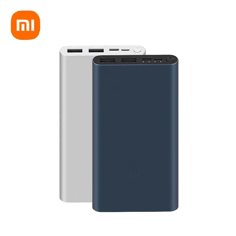 Xiaomi Power Bank 3 10000 мАч 18 Вт максимальный двойной USB-выход поддержка двухсторонней