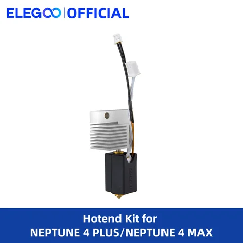 Набор ELEGOO Hotend для 3D-принтера 4 Plus/Max, полностью собранный металлический Hotend с соплом, аксессуары для 3D-принтера ELEGOO