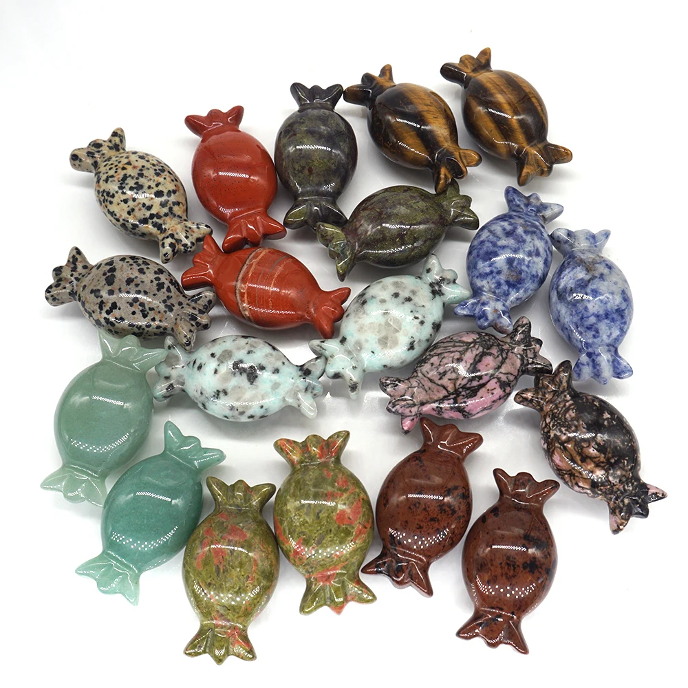 Фигурка конфет 2 дюйма натуральные камни восстанавливающий Кристалл Рейки