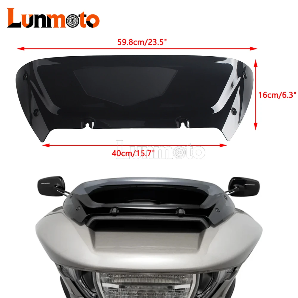 Для мотоциклов Harley Touring CVO Road Glide FLTRXSE FLTRXSTSE 2024 года и новее: аксессуары, 4,5-дюймовое переднее ветровое стекло, обтекатель. (art.: 3920d92035a63) - 3920d92035a63