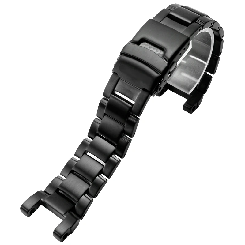 Солидный стальной насеченный браслет для часов CASIO G-Shock серии GW-3000 / 3500, 2000 G-1000 для мужчин.