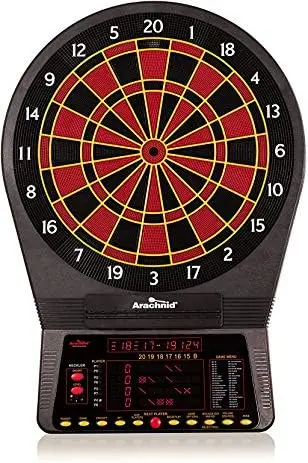 

Pro 800 Electronic Dartboard with NylonTough Segments for Improved Durability and Playability and Micro-Thin Segment Dividers fo