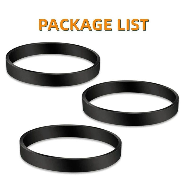 3 PCS Replacement Belts For Bissell Model 2252 2253 2254 22543 2255 2256 2258 Vacuum Cleaner Accessories Parts 32074
