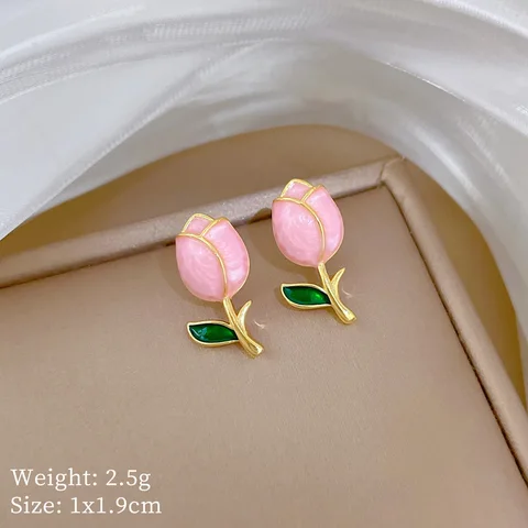 DIEYURO набор украшений из нержавеющей стали  розового цвета