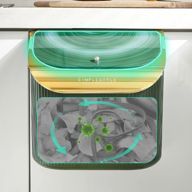 

Paper Basket Kitchen Trash Can Garbage Container Dustbin Mini Trash Can Office Wastebasket Poubelle De Table Compost Bin