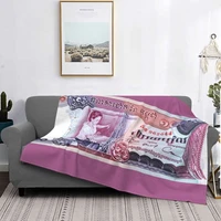 cambodian woman hands weaving carpet flannel blanket money pattern awesome throw blanket for home hotel sofa 125100cm bedspread