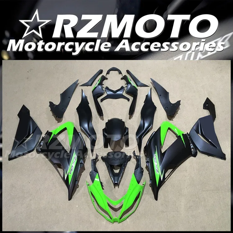 

Motorcycle Fairings Kit ABS Fit For Kawasaki Ninja 636 ZX6R ZX-6R 2013 2014 2015 2016 2017 2018 New ABS Bodywork Set Black Green