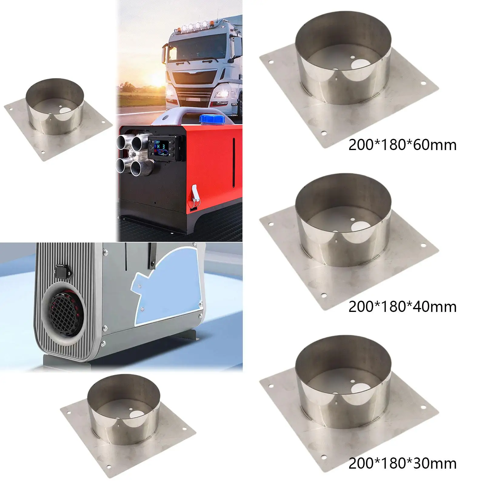 Монтажная пластина дизельного нагревателя высокопроизводительная сталь