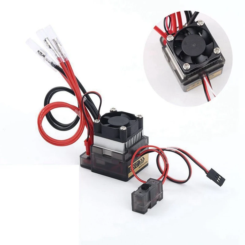 

4X 320A 7.2V-16V Bidirectional Brushed ESC Speed Controller For RC Car Truck Boat